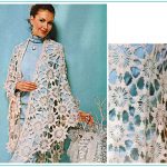 Çiçek Desenli Şal Modeli