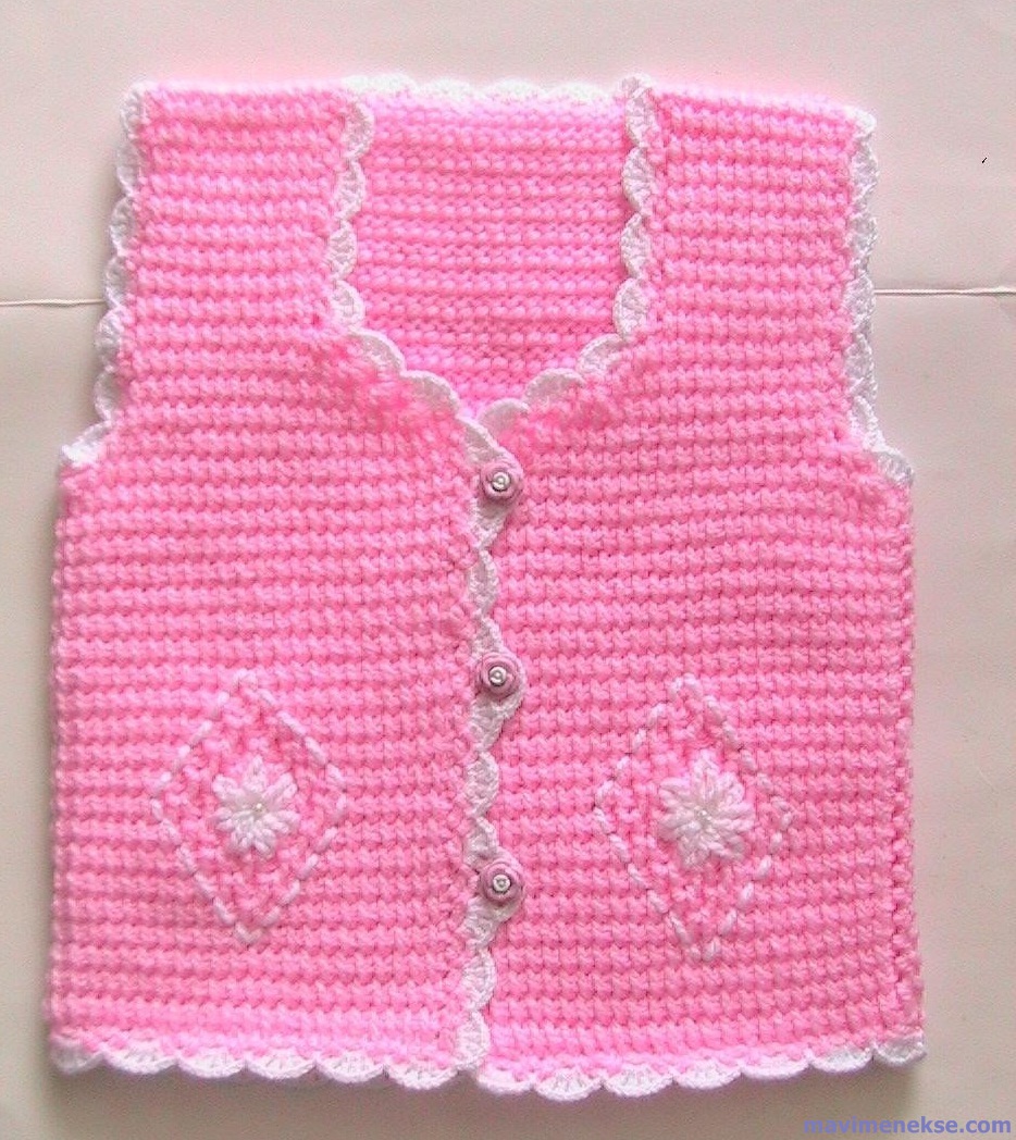 Harika Bebek Yeleği Yapımı Harika Bebek Yeleği Yapımı