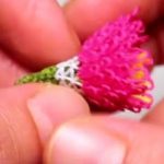 3 Boyutlu Kasımpatı Çiçeği İğne Oyası Yapımı - Videolu Anlatım
