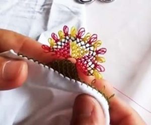 Güneş Modeli İğne Oyası Yapımı – Videolu Anlatım