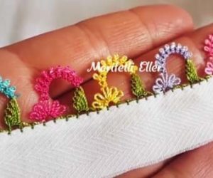 Kolay Yatık Çiçekler İğne Oyası Modeli Yapılışı Türkçe Videolu Kolay Yatık Çiçekler İğne Oyası Modeli Yapılışı Türkçe Videolu
