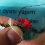 Çiçekli İğne Oyası Modeli Yapımı - Videolu Anlatım