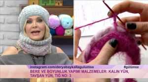 Derya Baykal Boyunluk Modeli Yapılışı