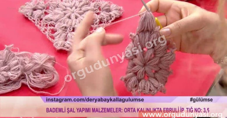 Derya Baykal Tığ İşi Şal Modelleri