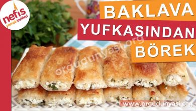 Photo of Baklava Yufkasından Patatesli Banyolu Börek Tarifi