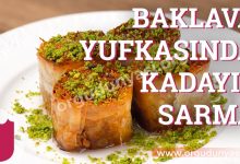 Photo of Baklava Yufkasıyla Kadayıf Sarma Tarifi