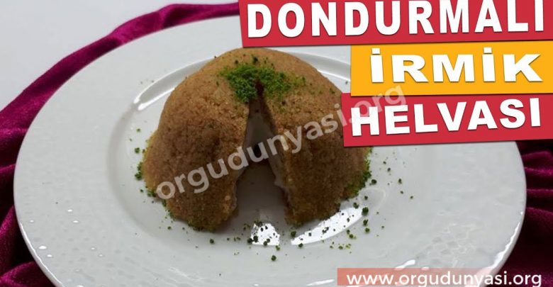 Dondurmalı İrmik Helvası Tarifi