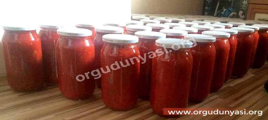 Konserve Kışlık Menemen Sos Tarifi