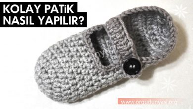 Photo of Kolay Patik Nasıl Örülür?