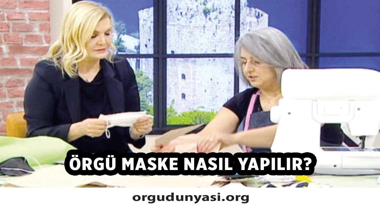 Örgü Maske Nasıl Yapılır? Örgü Maske Modelleri