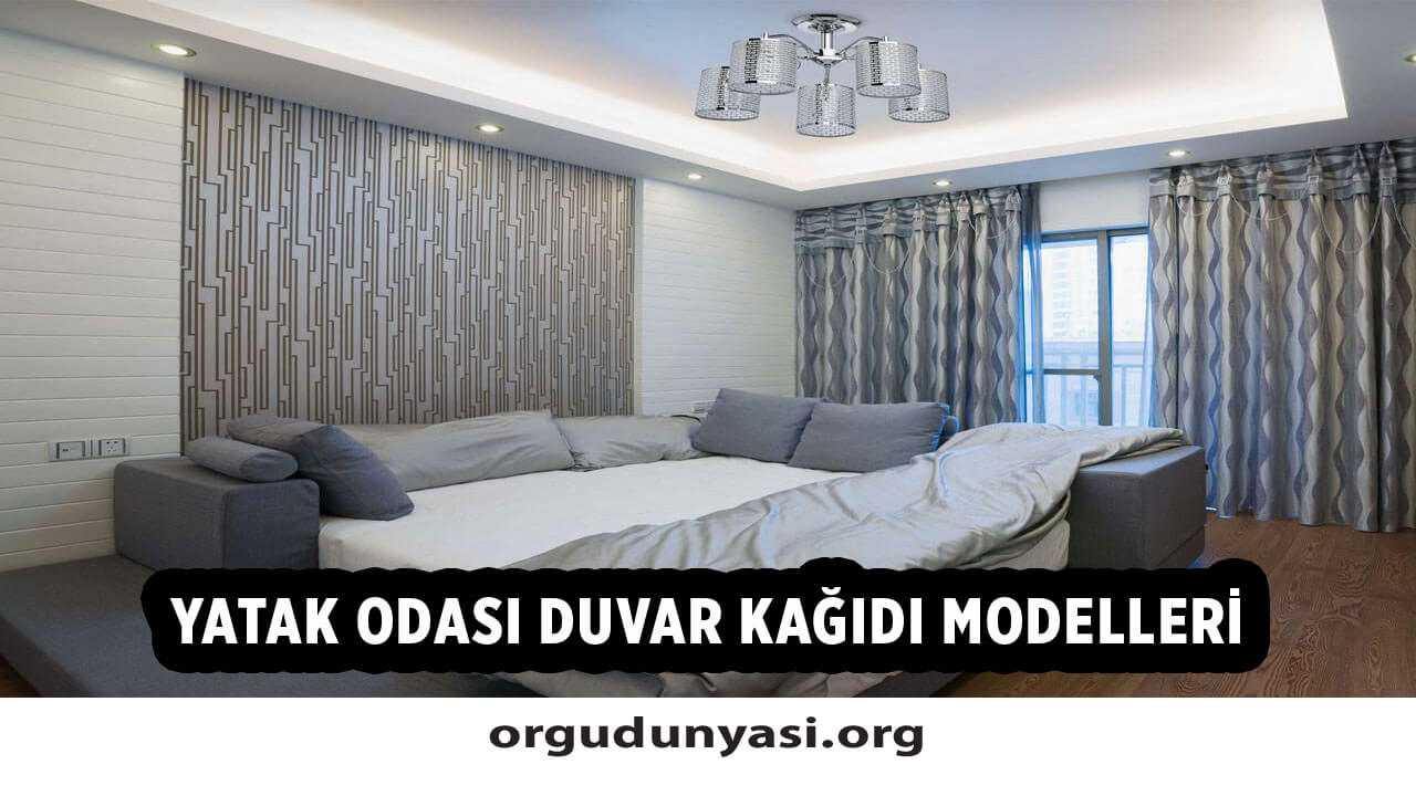 Yatak Odası Duvar Kağıdı Modelleri 2021 Yeni Örgü Modelleri