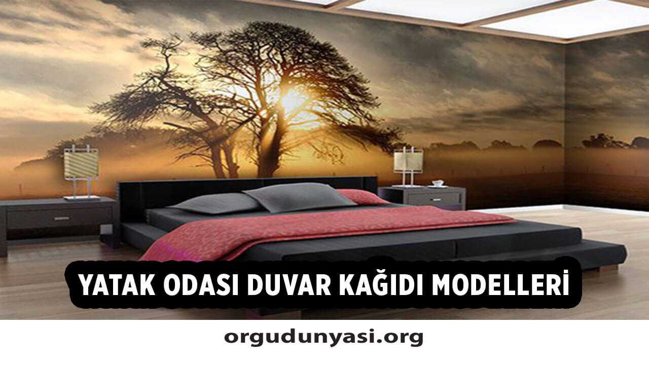Yatak Odası Duvar Kağıdı Modelleri 2021 Yeni Örgü Modelleri