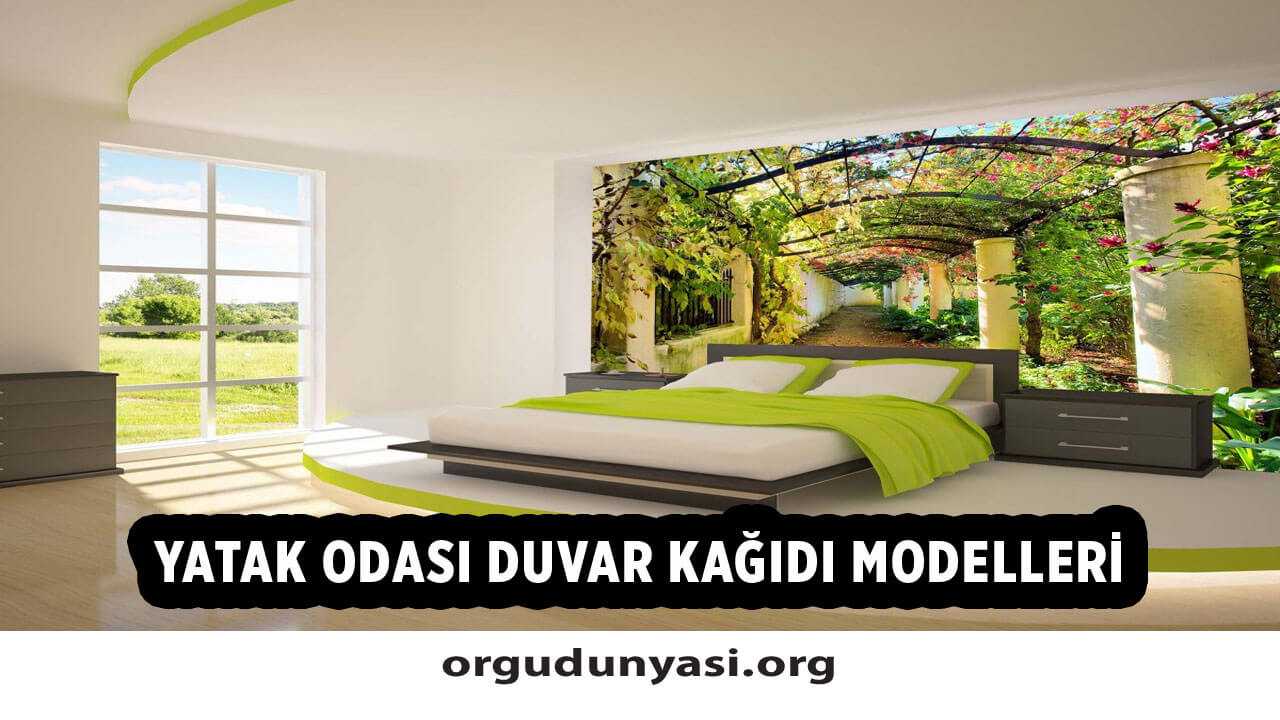 Yatak Odası Duvar Kağıdı Modelleri 2021 Yeni Örgü Modelleri