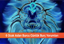 Photo of 6 Ocak Aslan Burcu Günlük Burç Yorumları