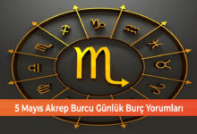 Photo of 5 Mayıs Akrep Burcu Günlük Burç Yorumları