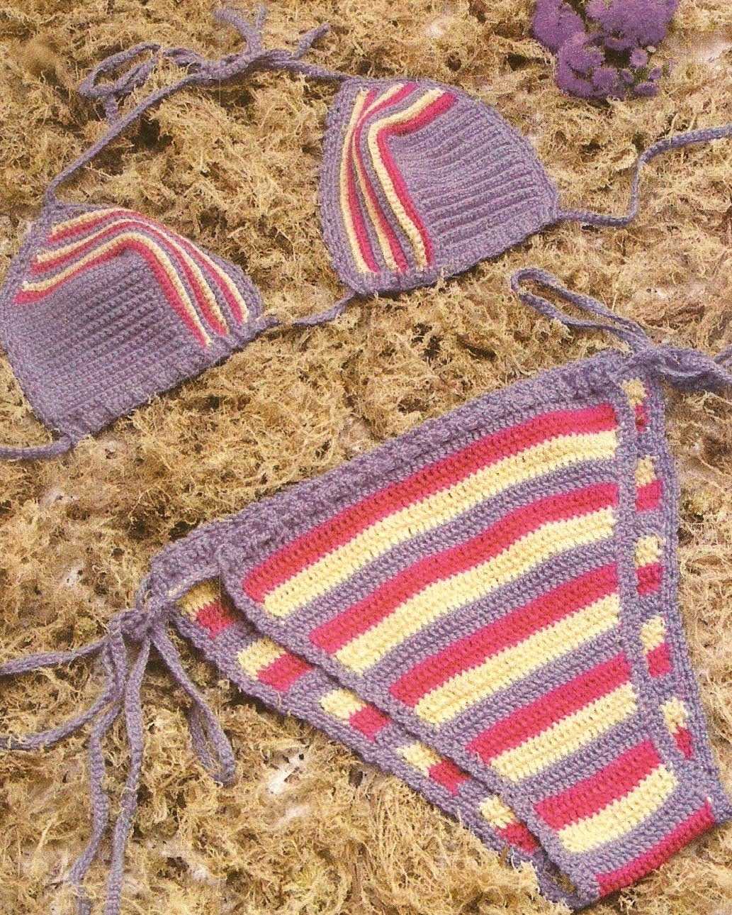 Örgü Bikini Modelleri