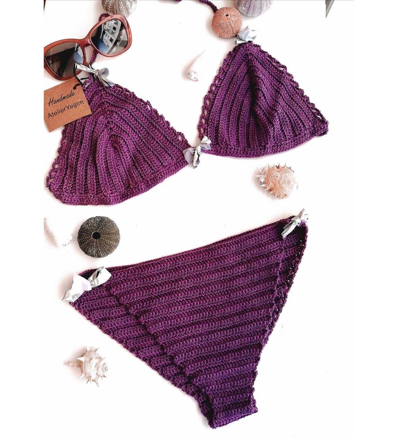 Örgü Bikini Modelleri