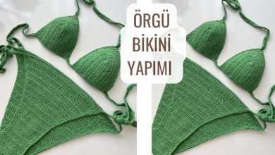 Örgü Bikini Modelleri